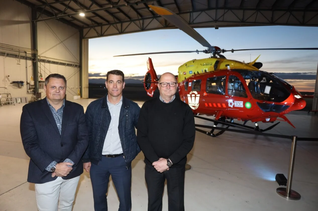 New rescue chopper lifts capability
