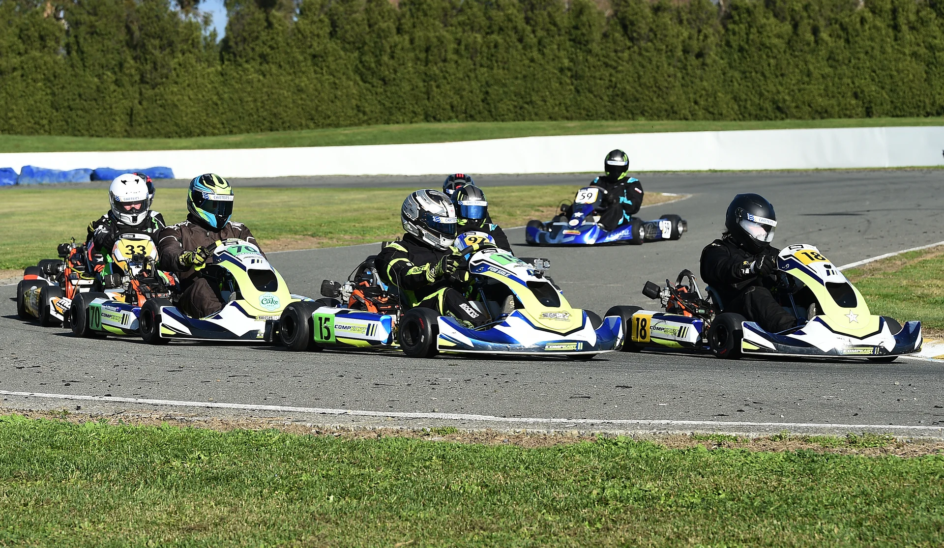 Danny frans takes kartsport nelson mic