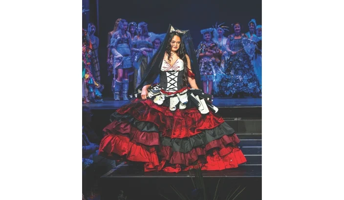 Motueka upcycled fashion show crowns young winner