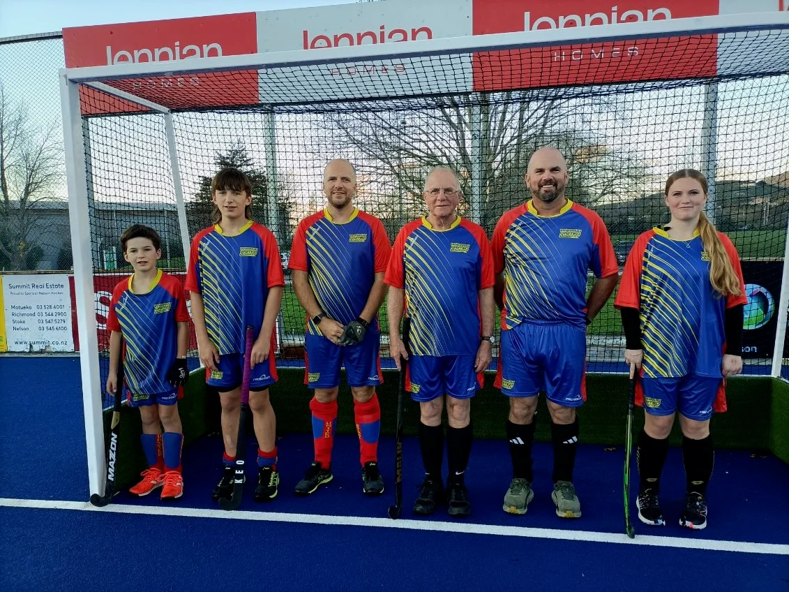 Three generations unite for Nelson hockey