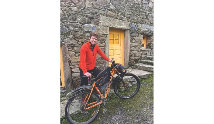 Nelson teen cycles from England for charity