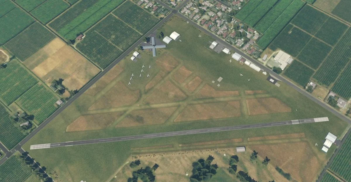 Motueka aerodrome history 1934 development