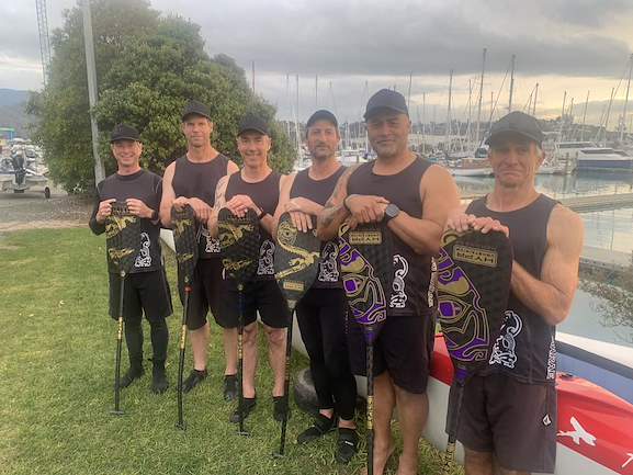 Nelson waka ama crew chase worlds
