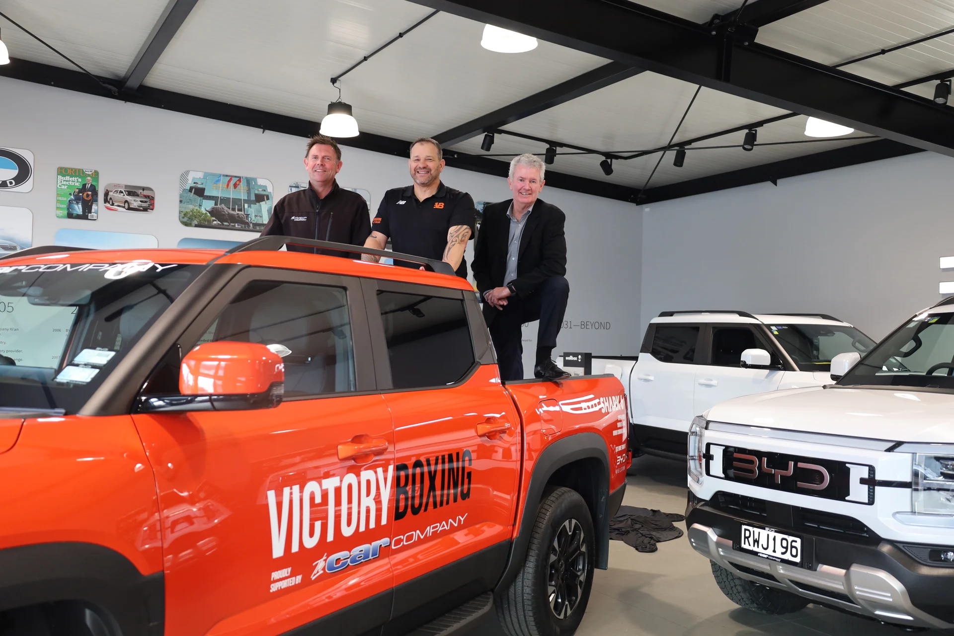 Victory Boxing gets boost from BYD Shark