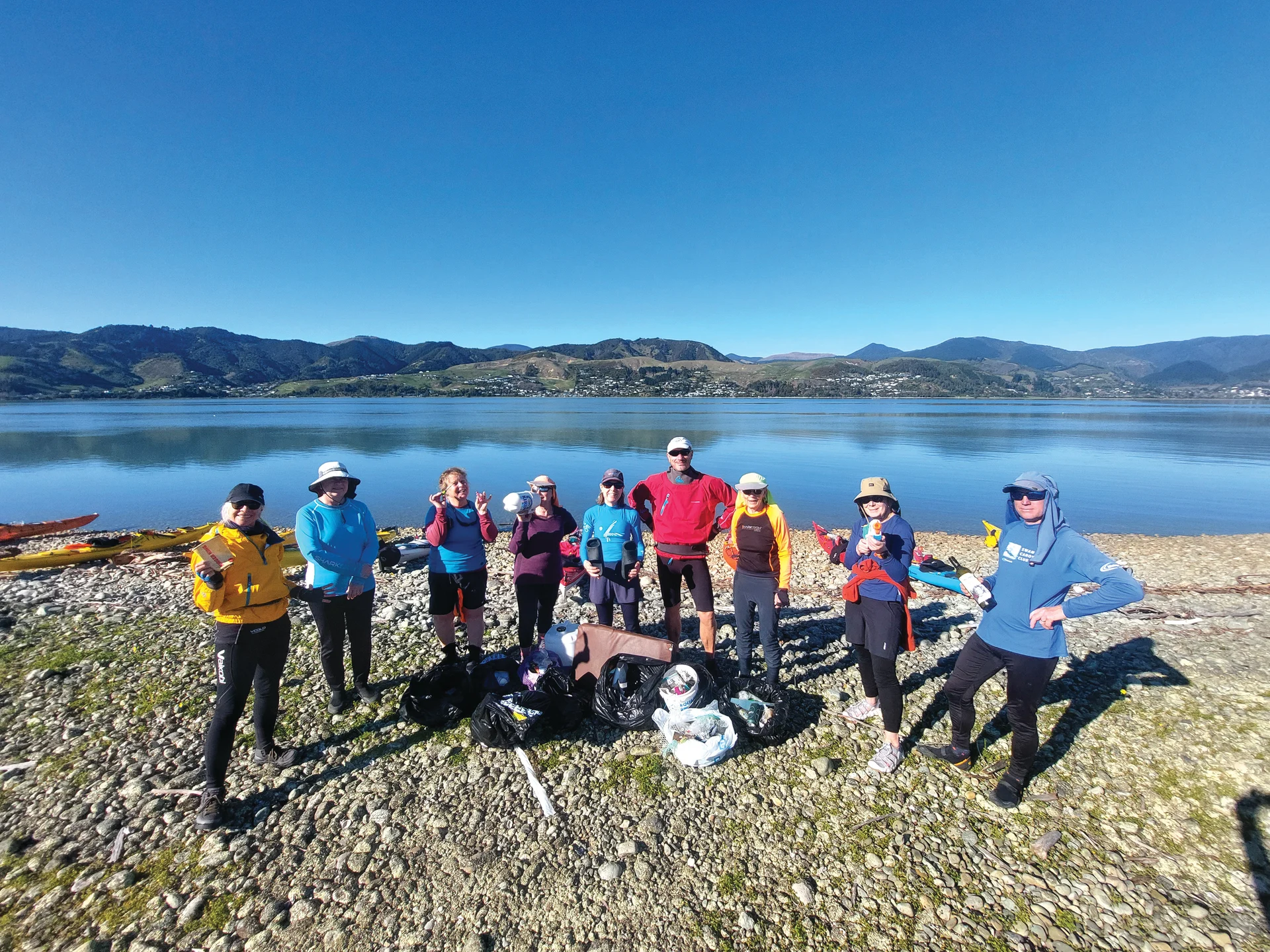 Kayakers Paddle for a Cleaner Boulder Bank