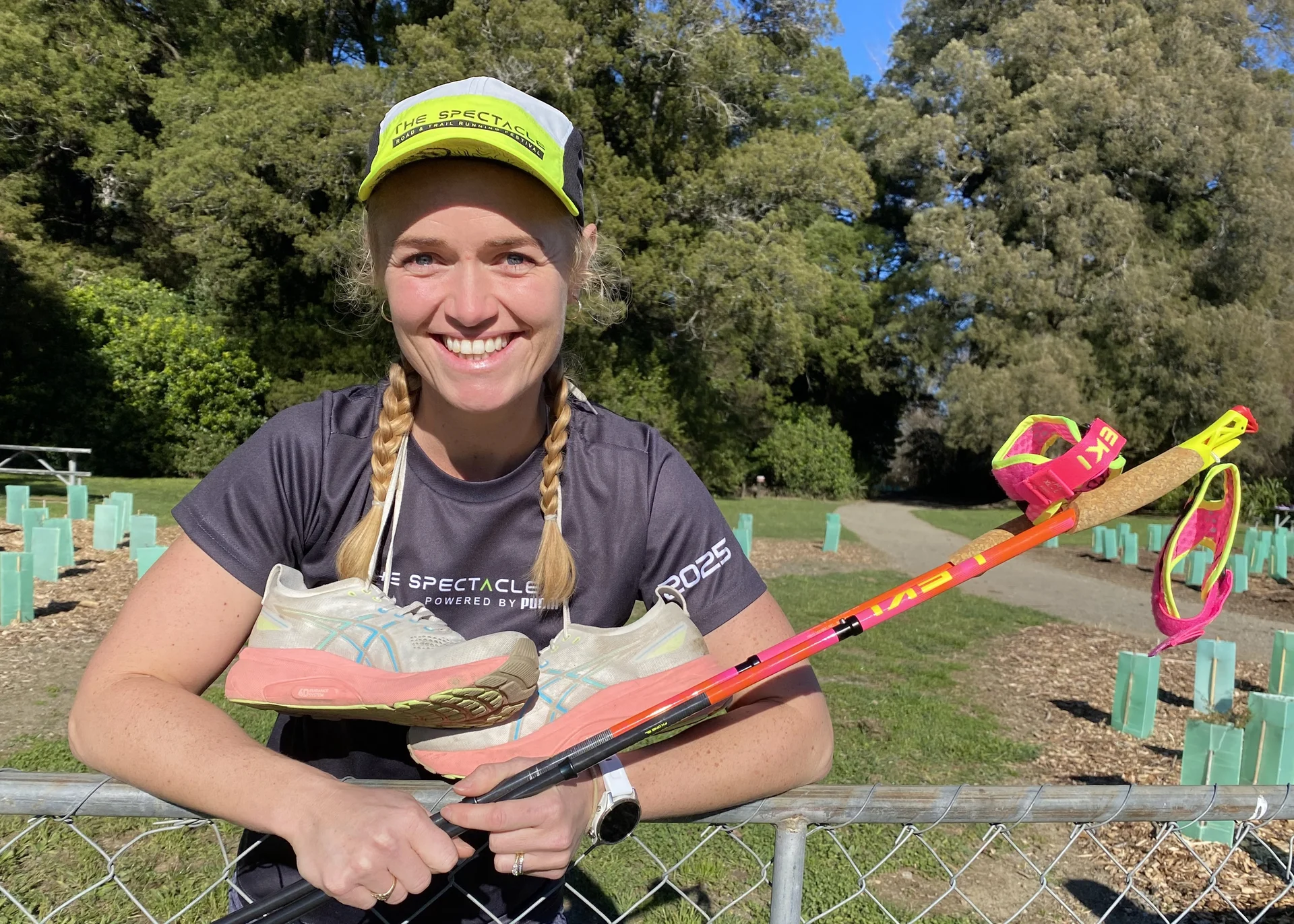 Rosie Hollands runs 160km for hospice