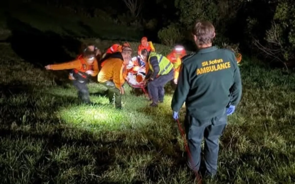 Missing woman, 74, saved from 'challenging terrain' on one of the year's coldest nights