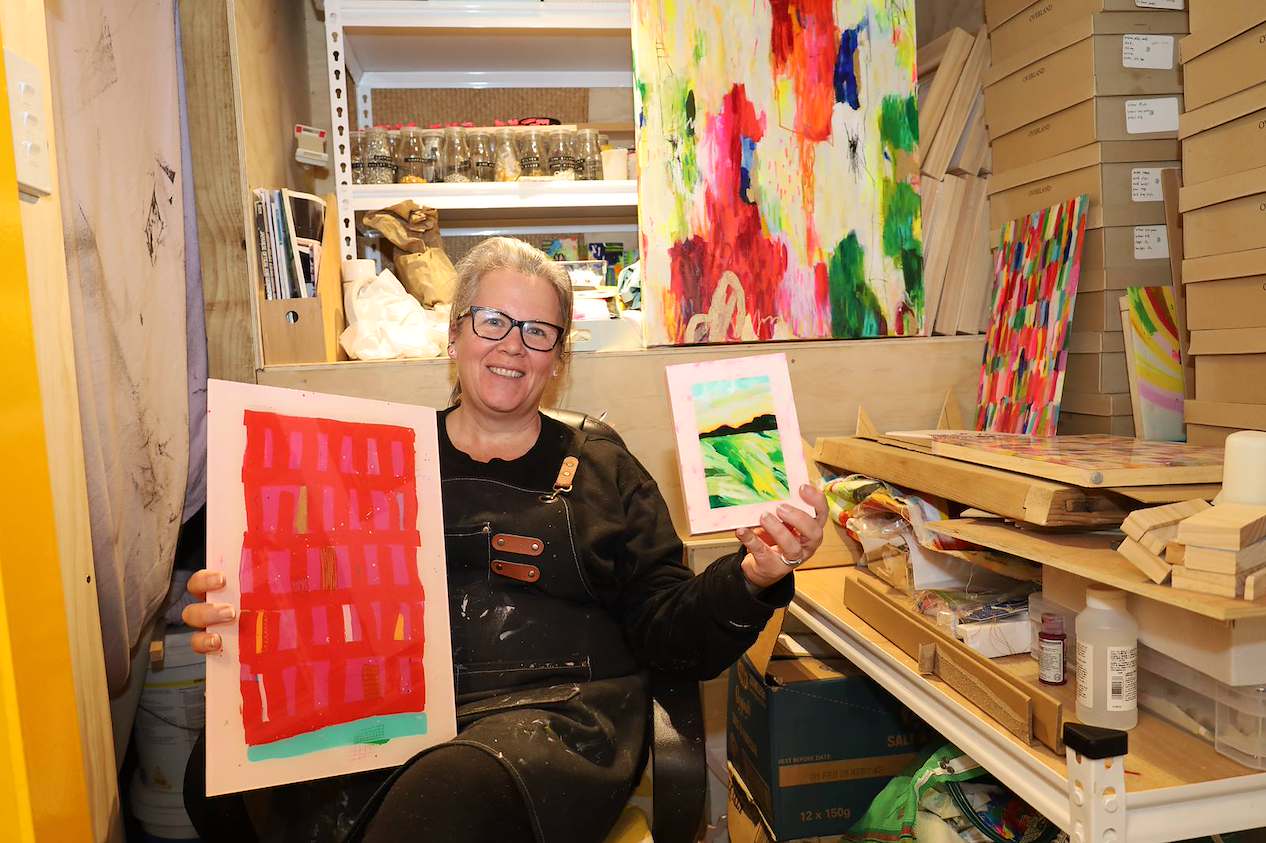 From Nelson studio to New Zealand galleries