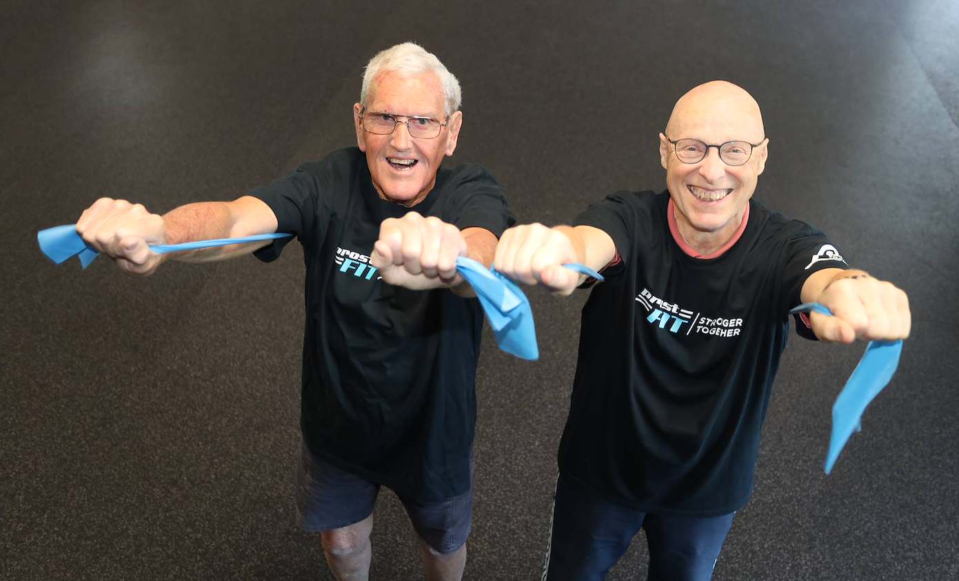 Local men urge prostate cancer testing