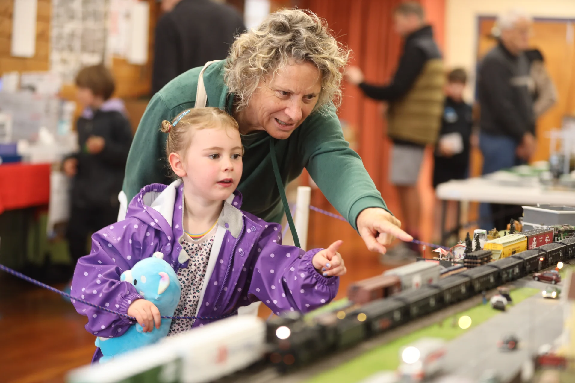 Woo-wooed at model trains
