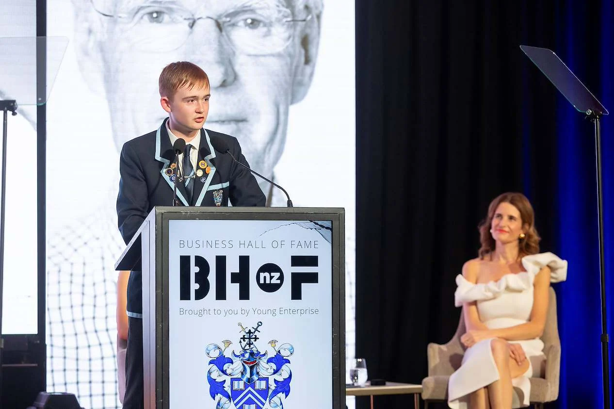 Nelson College students attend Business Hall of Fame