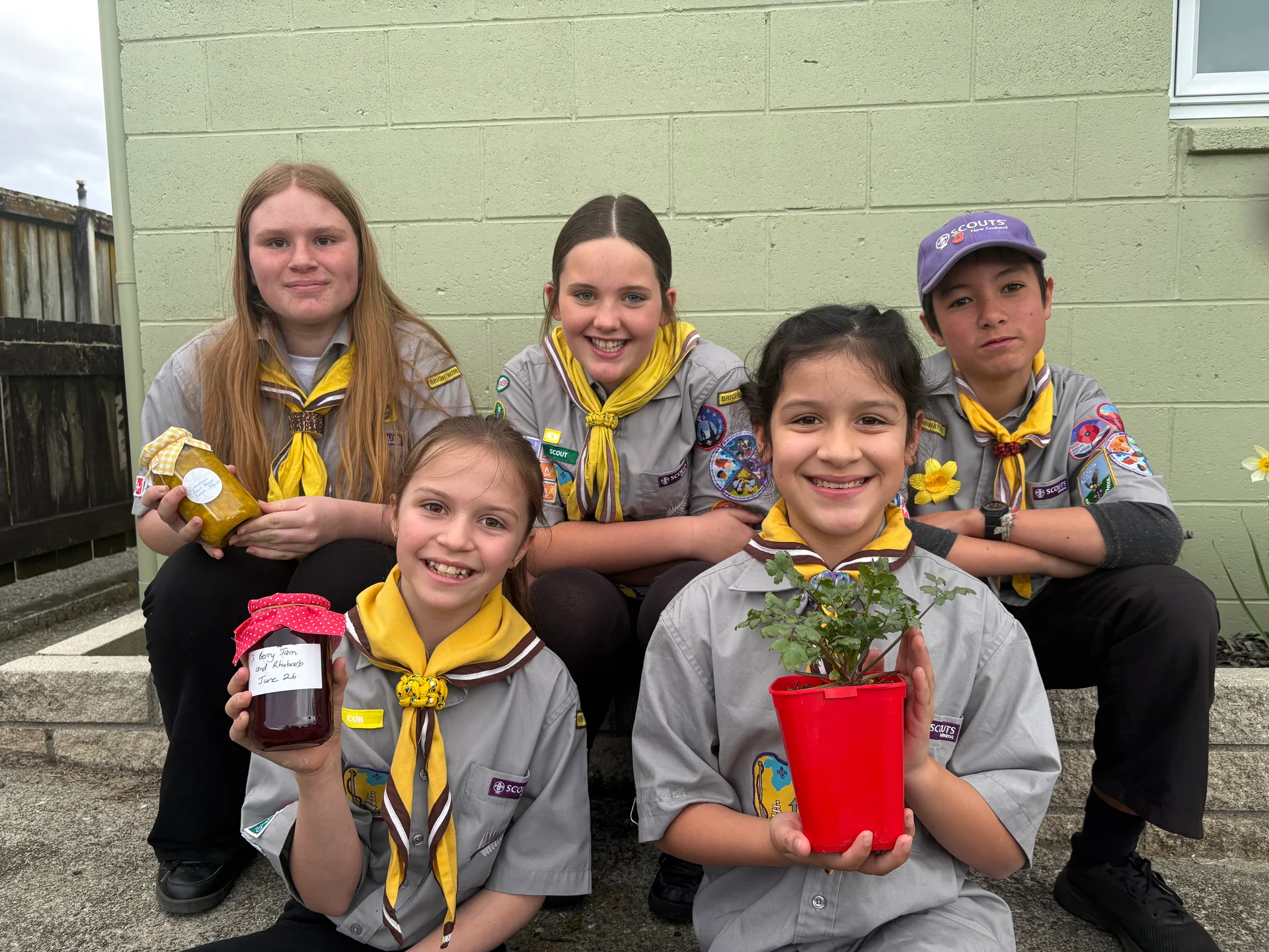 Brightwater Scouts market supports Jamboree fundraising