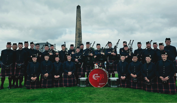Celtic Pipe Band finishes 10th at worlds