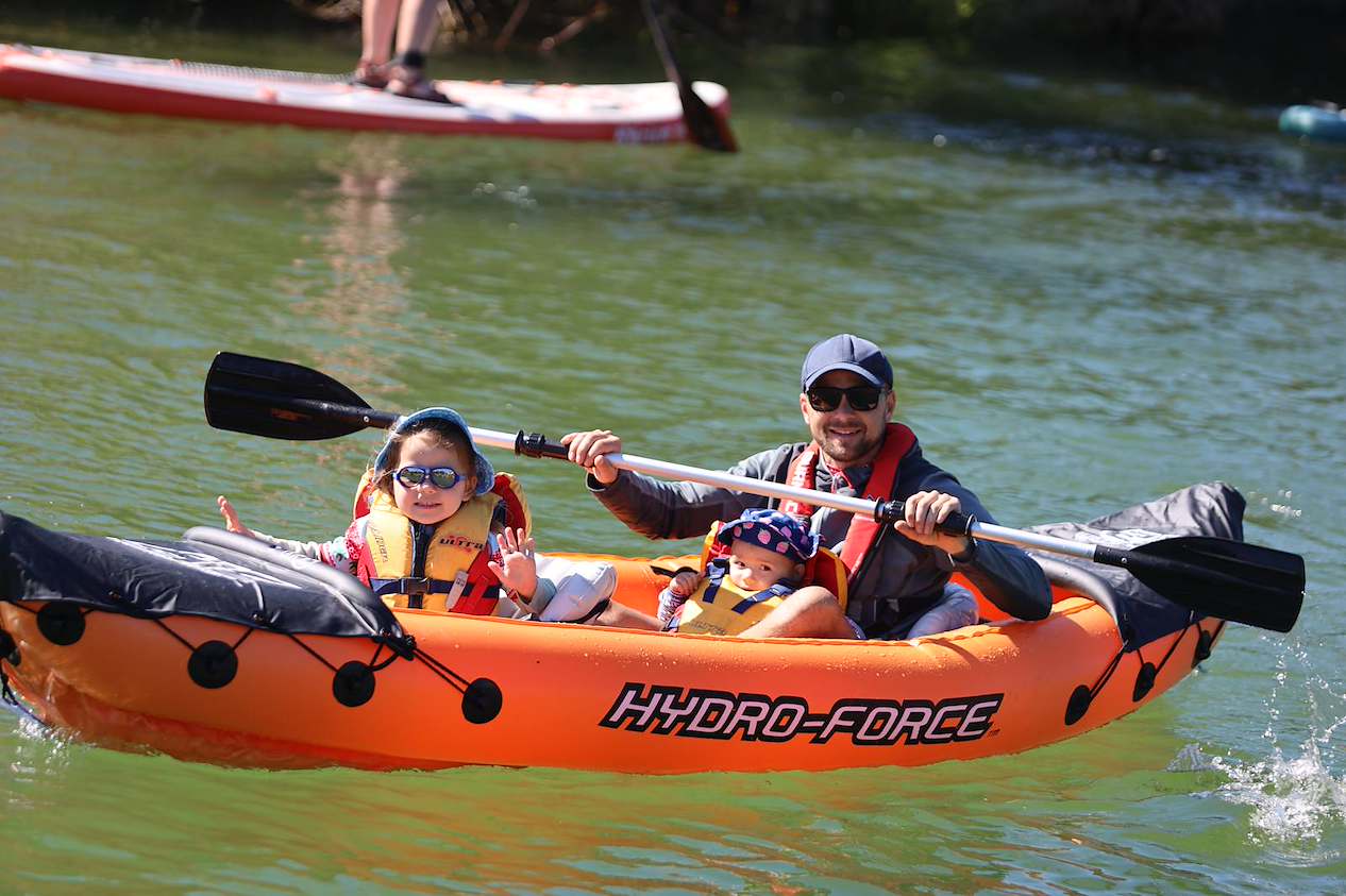World Rivers Day paddle on Maitai River