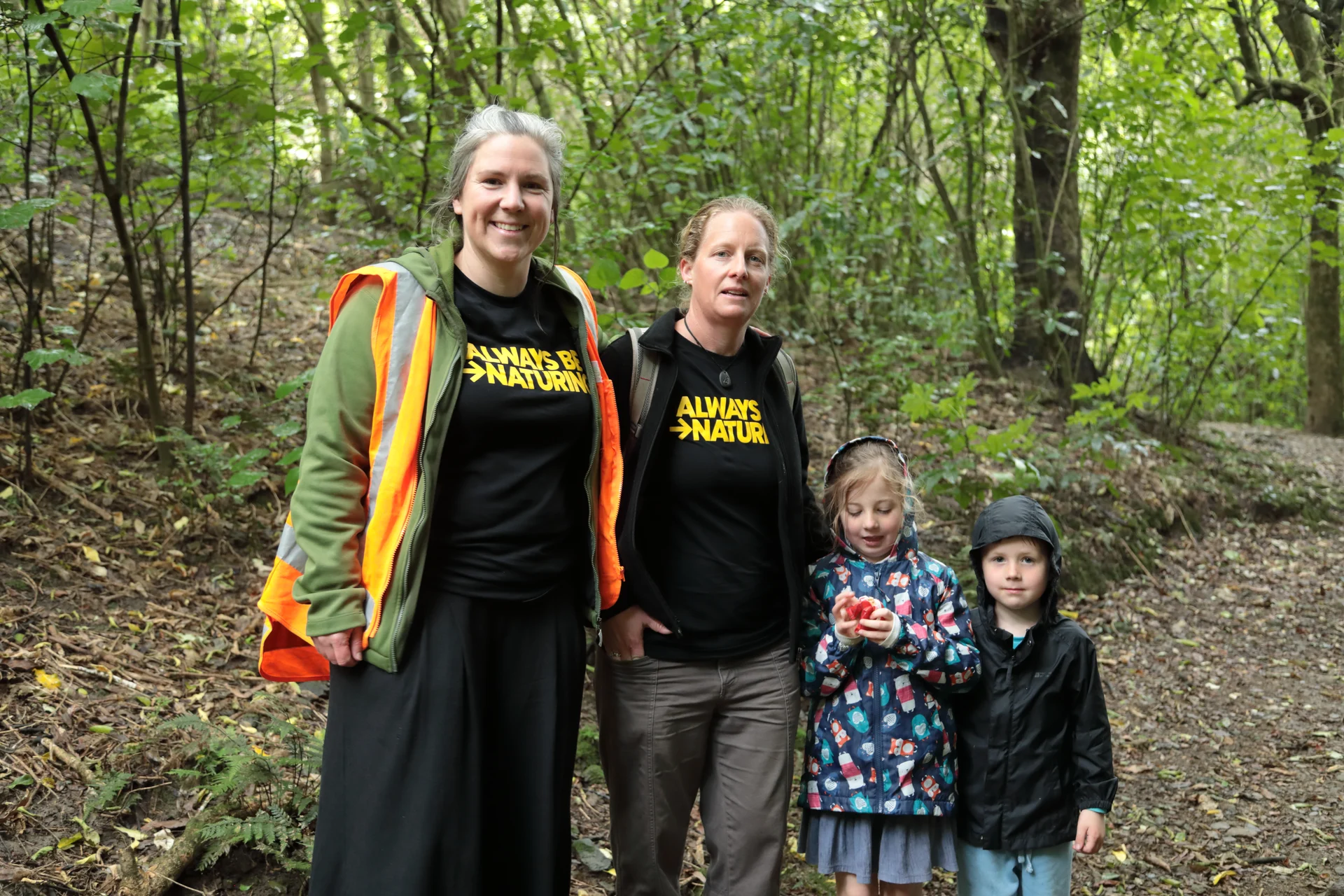 Titoki Reserve volunteers brave hail for conservation