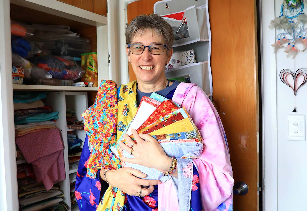 Richmond woman creates memory bears from clothing