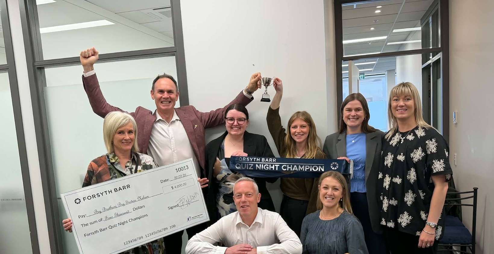 Lawyers lead charge at charity quiz