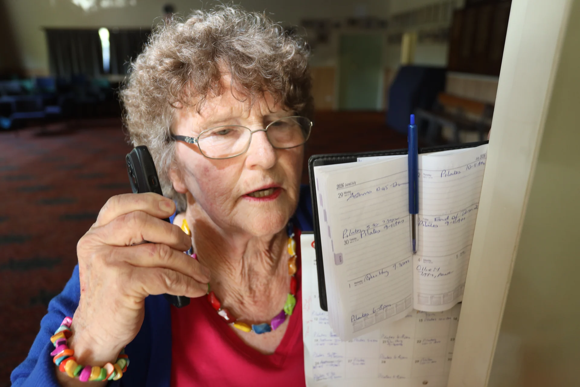 Janice Aston marks decades serving local halls