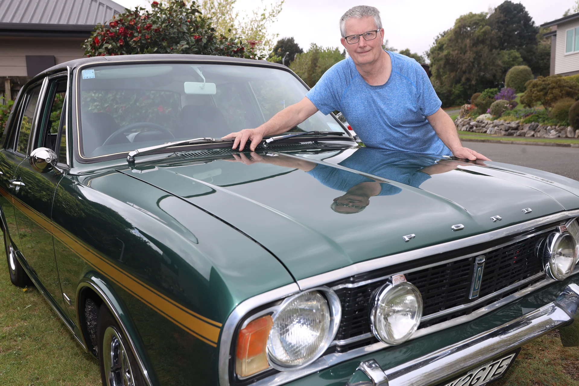 Ford Cortina nationals cruise into Nelson Tasman