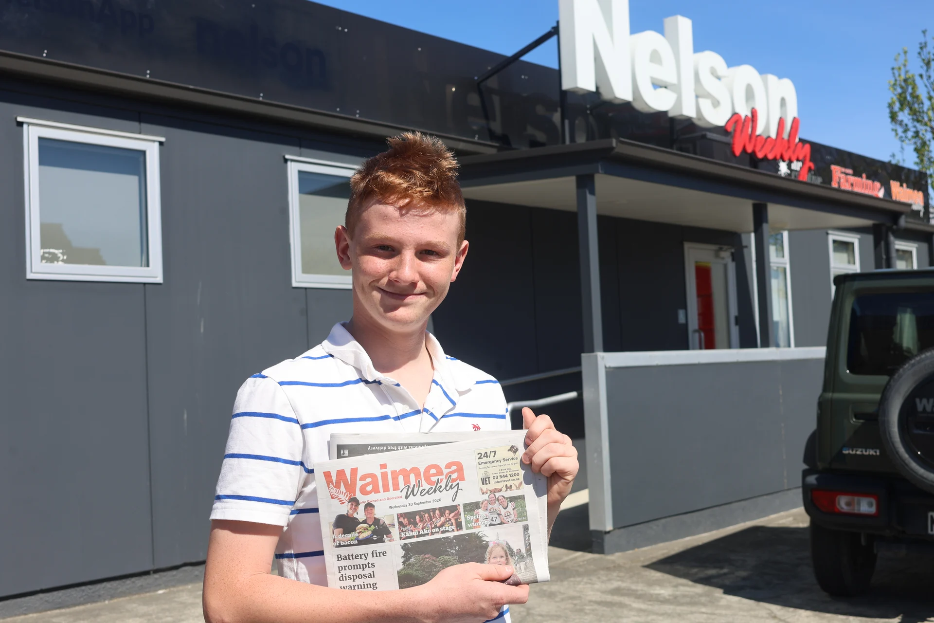 Young deliverers go the extra mile