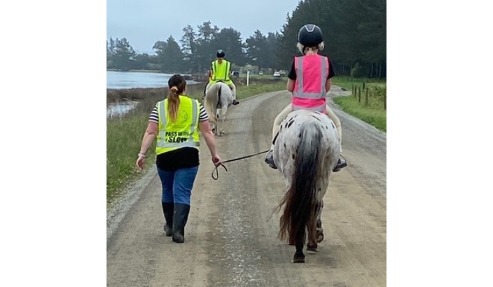 Horse riders promote new passing law