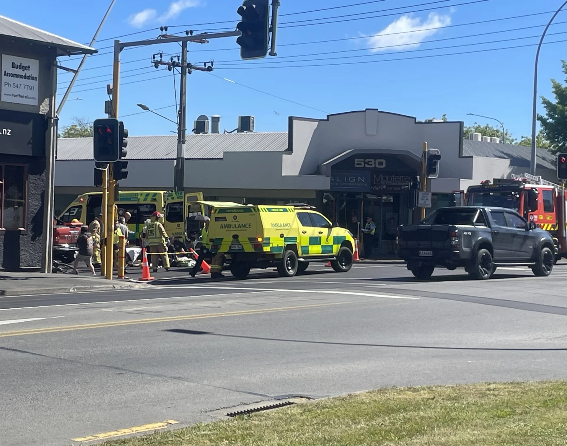 Serious crash at Stoke intersection