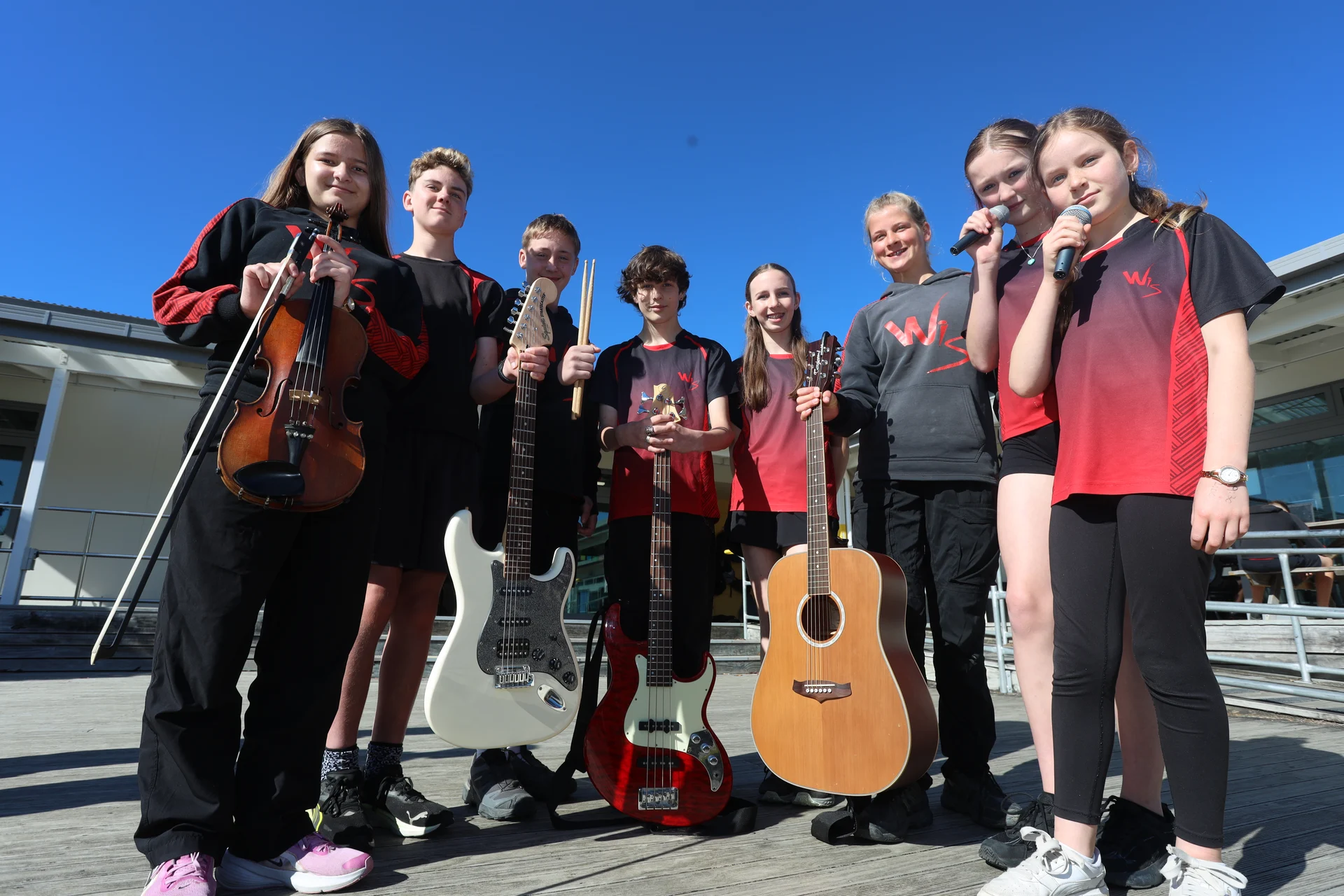 Students bring the jam for music trust