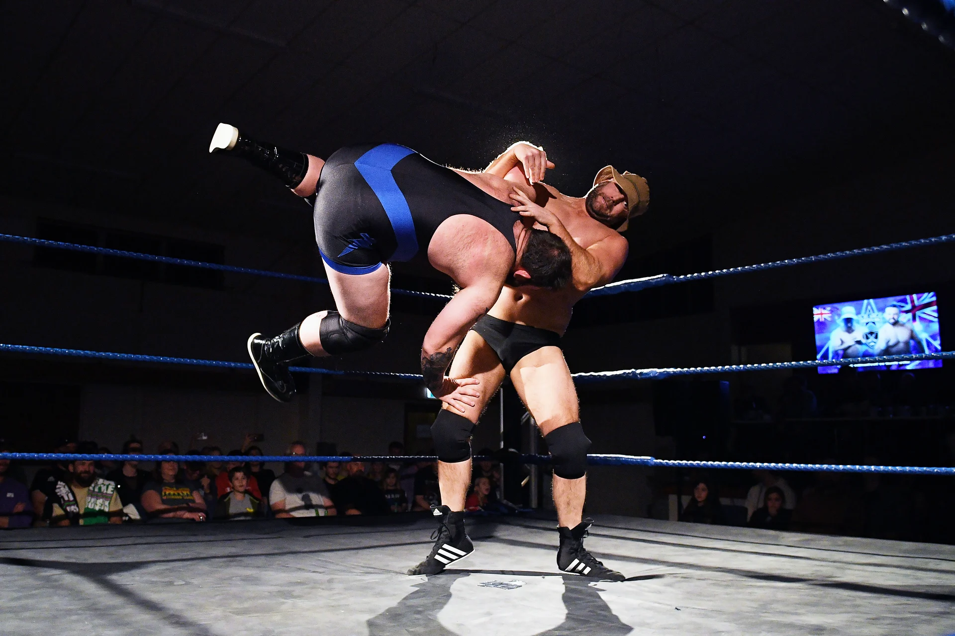 Farewell fight for veteran wrestler