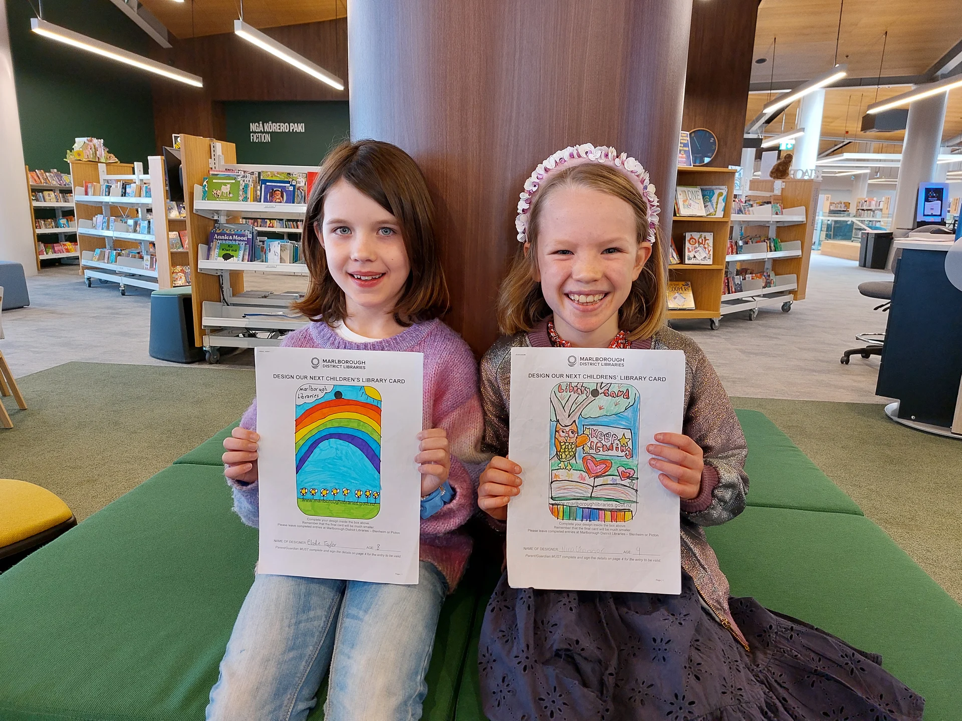 New chapter for children’s library card