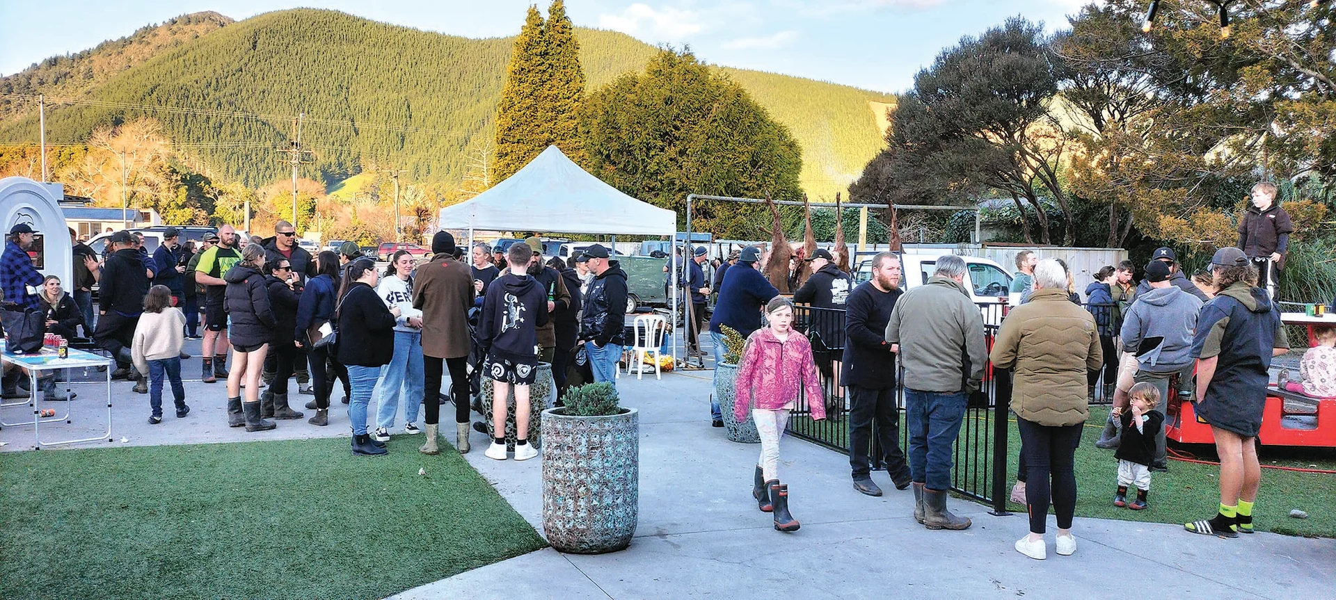 Hunters turn out in force