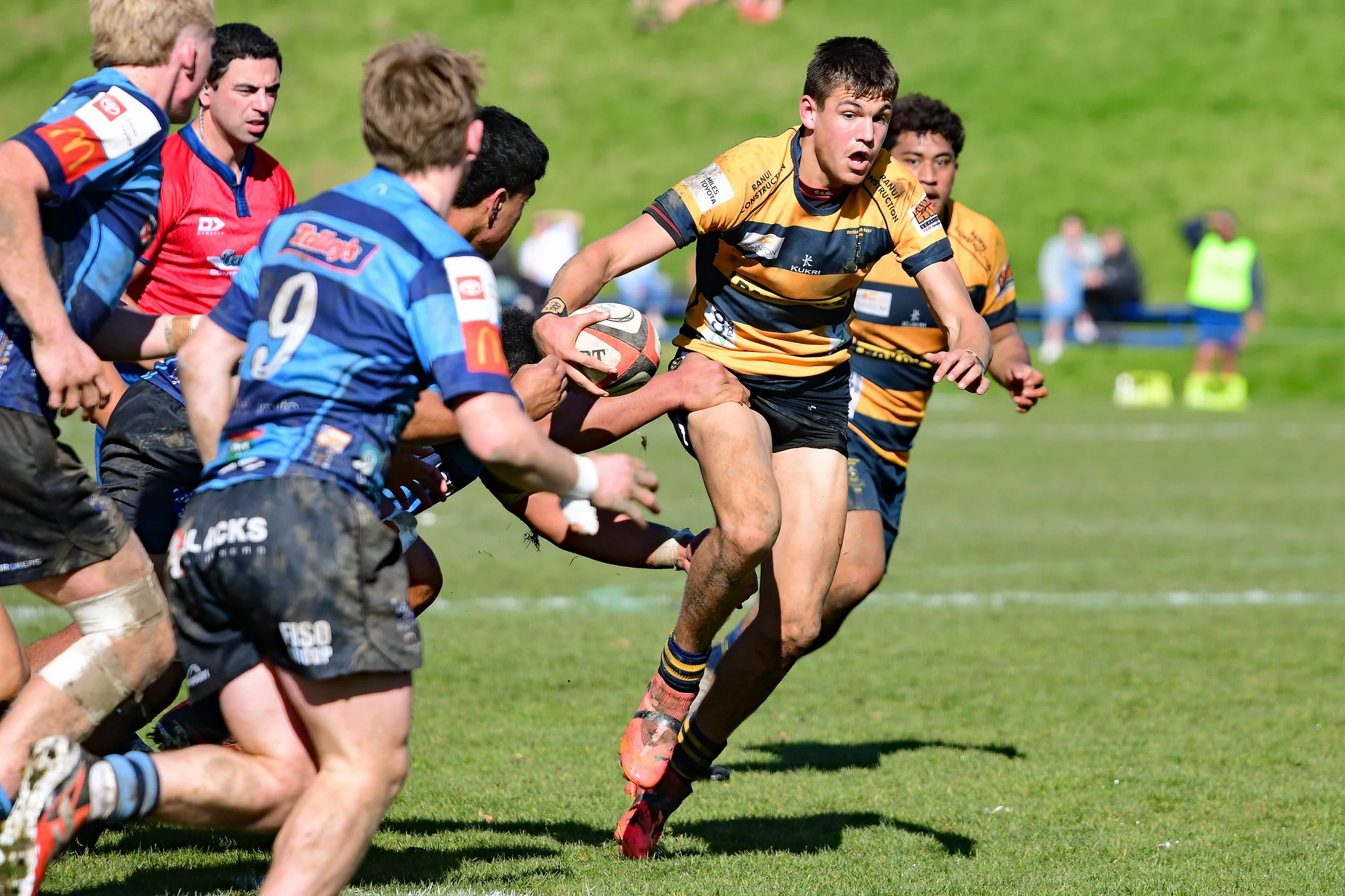 MBC First XV go down fighting