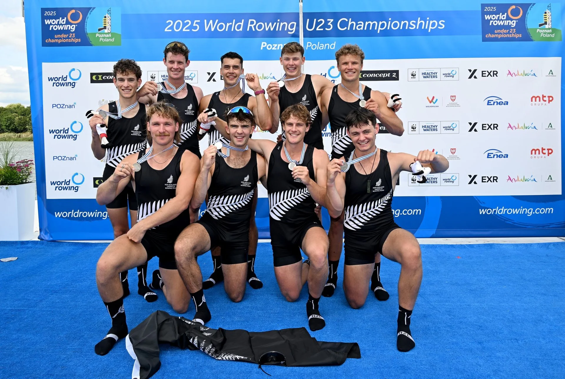 Local rowers medal on world stage