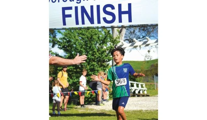 Hundreds of young athletes tackle duathlon