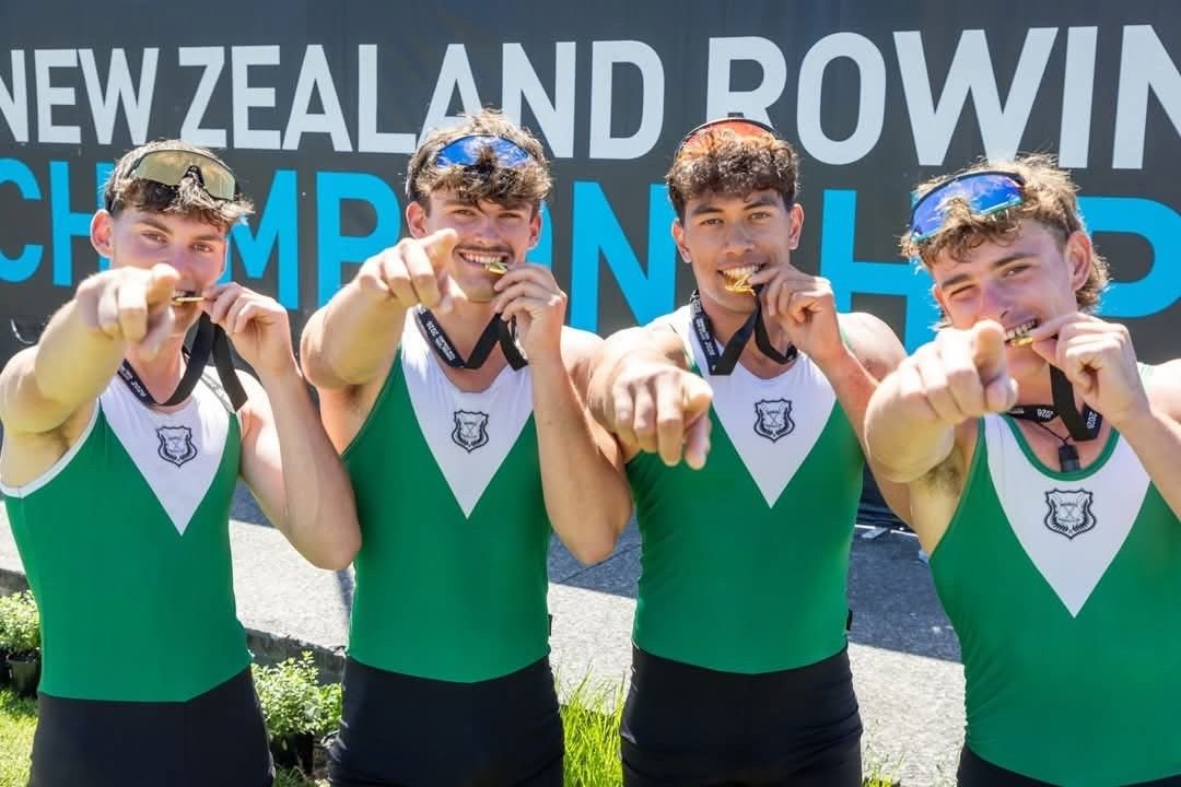 Small team: big medal haul