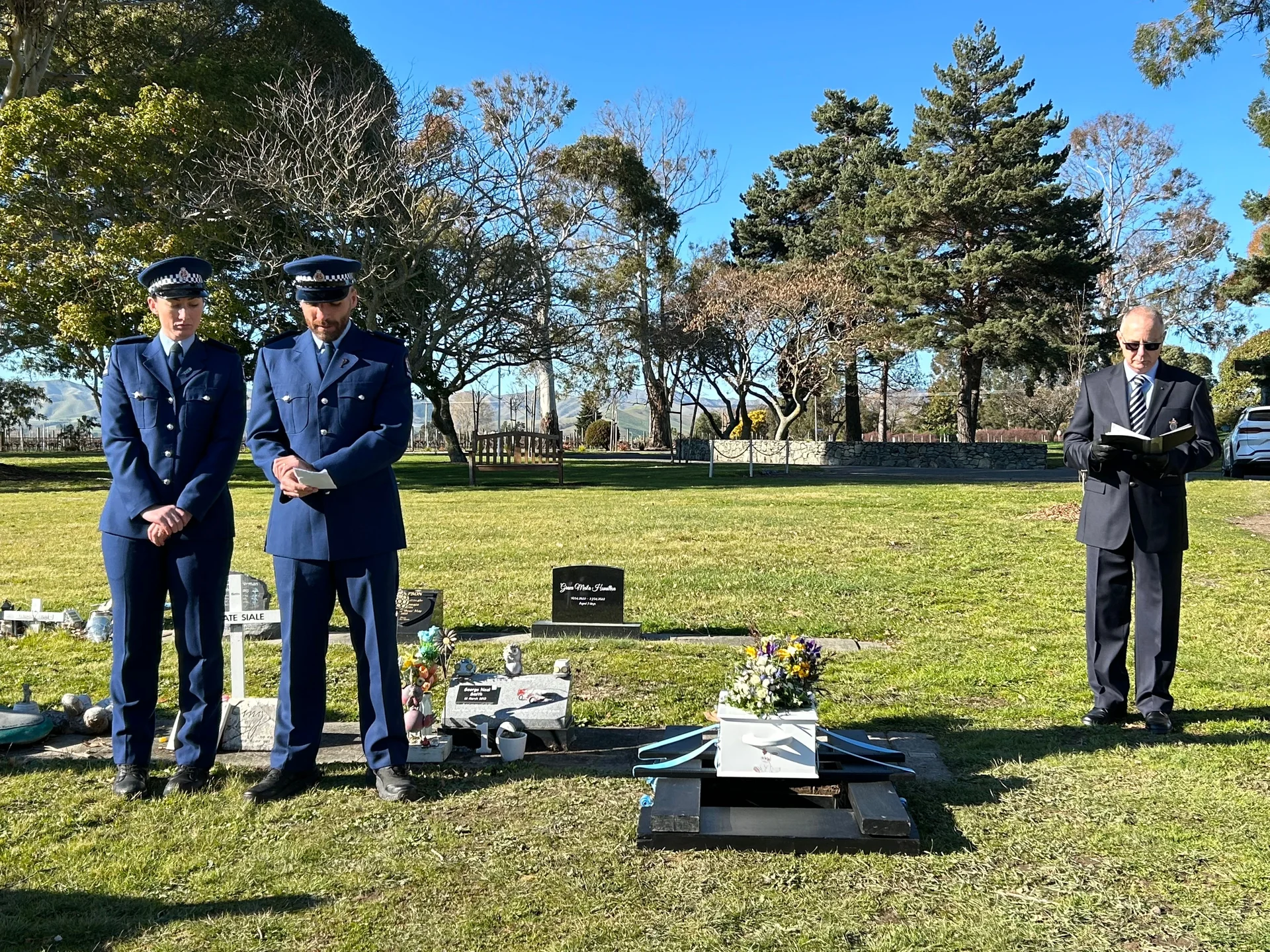 Memorial message: ‘This is our baby’