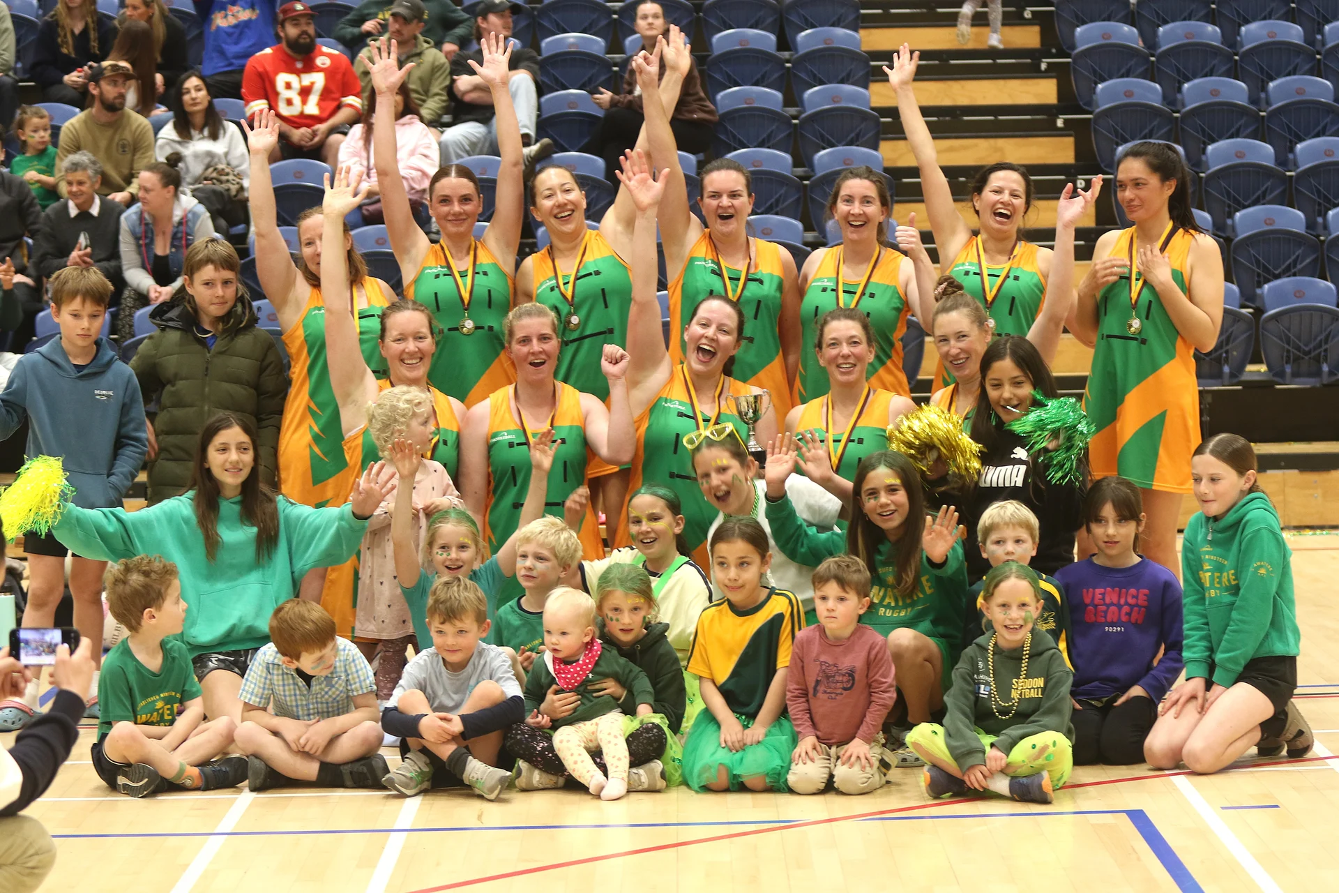 Netballers relish final fling