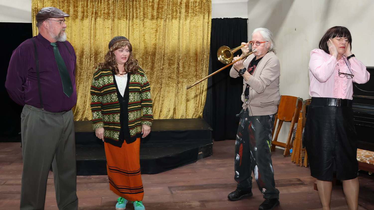 Local troupe stages play-within-a-play comedies