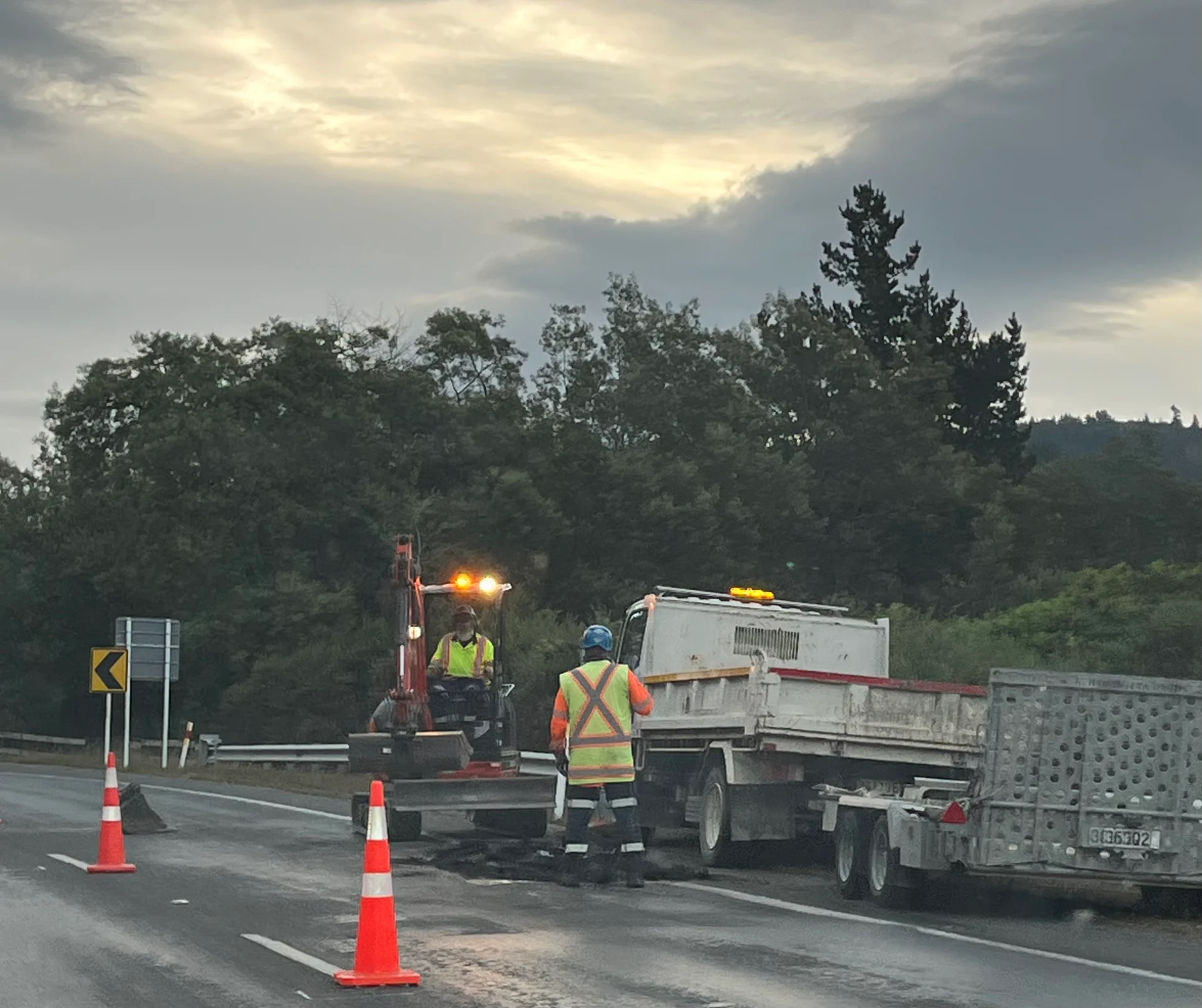 SH1 resurfacing to improve safety at Nolan’s Crossing