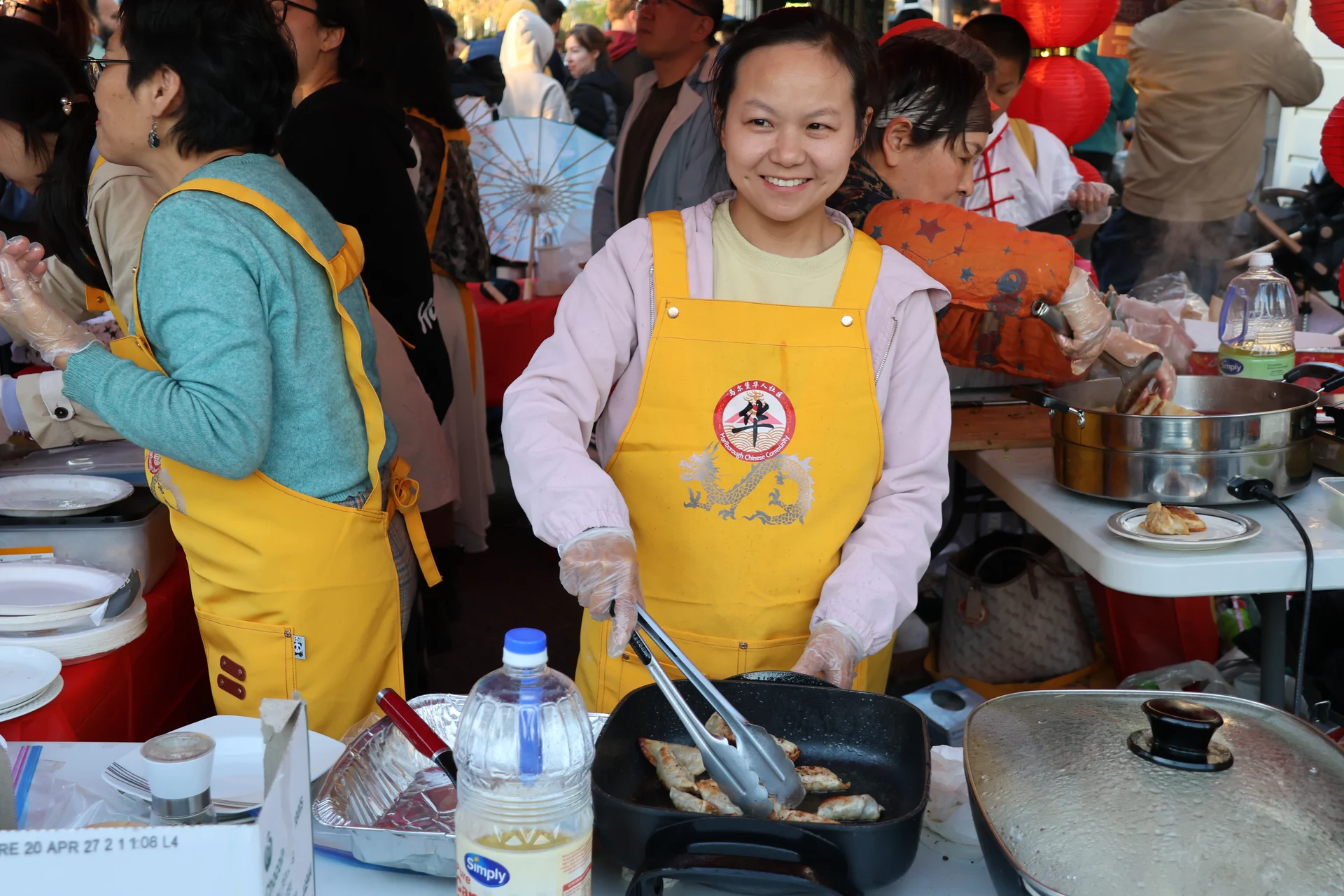 Packed multicultural market exceeds expectation