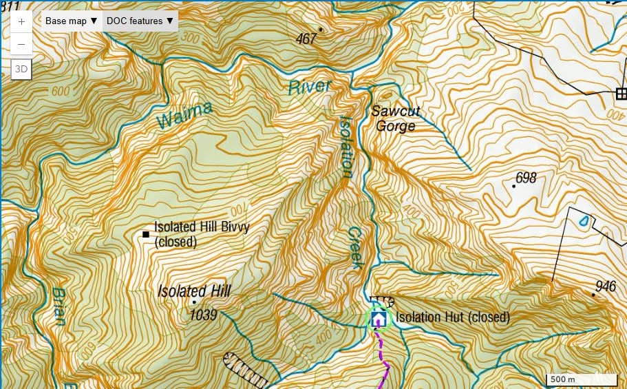 Public warned to avoid Sawcut Gorge after landslip