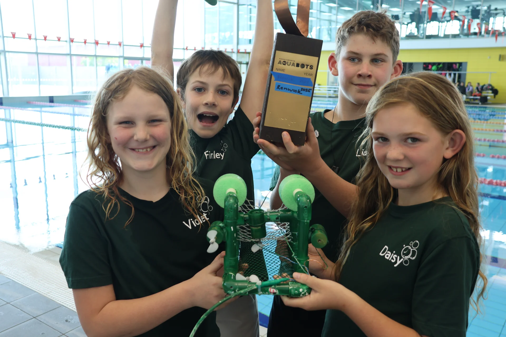 Aquabots challenge tests young engineering talent