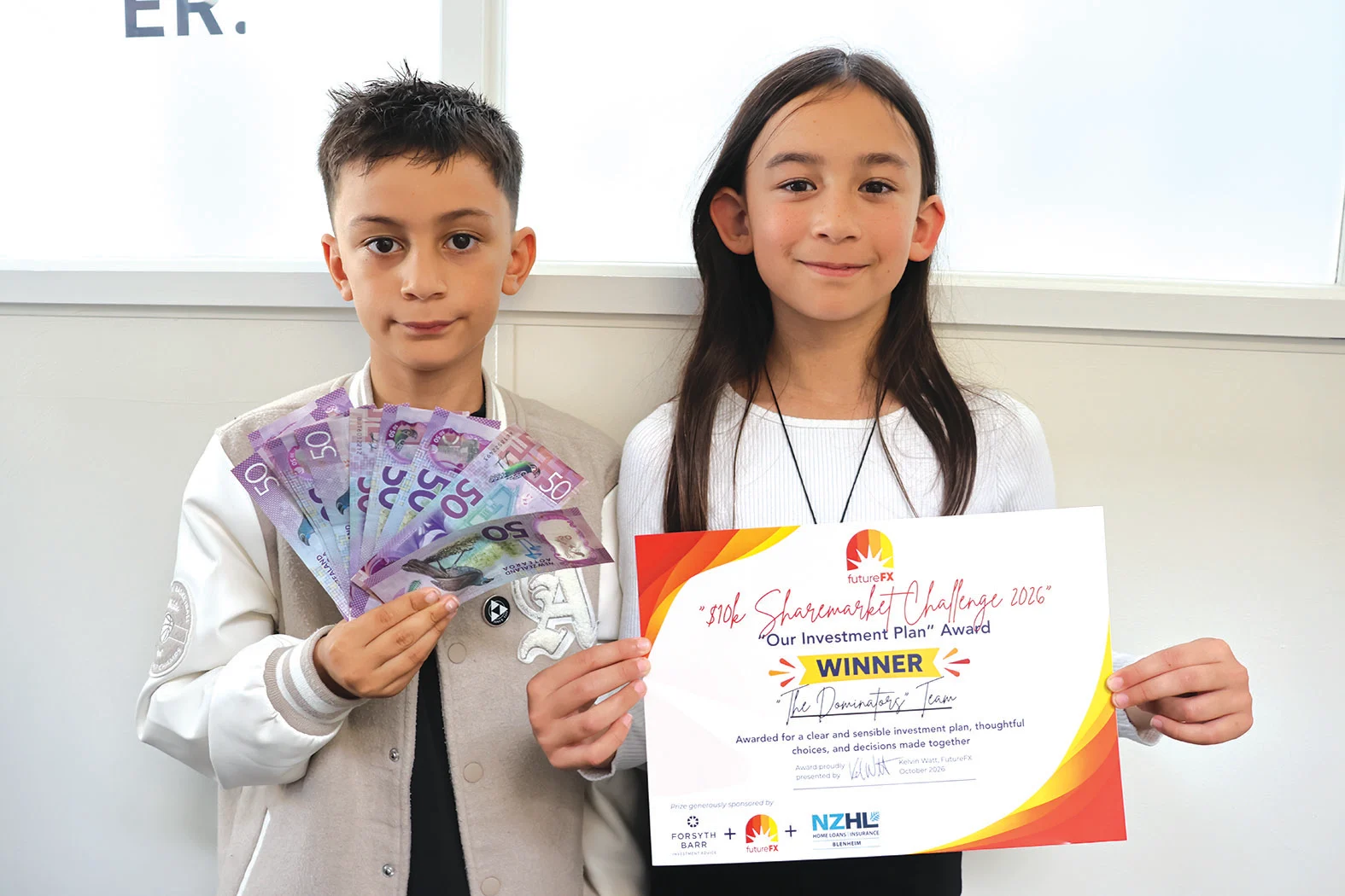 Sharemarket challenge boosts Marlborough's financial literacy