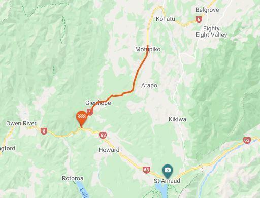 Tasman state highway to close for storm repairs