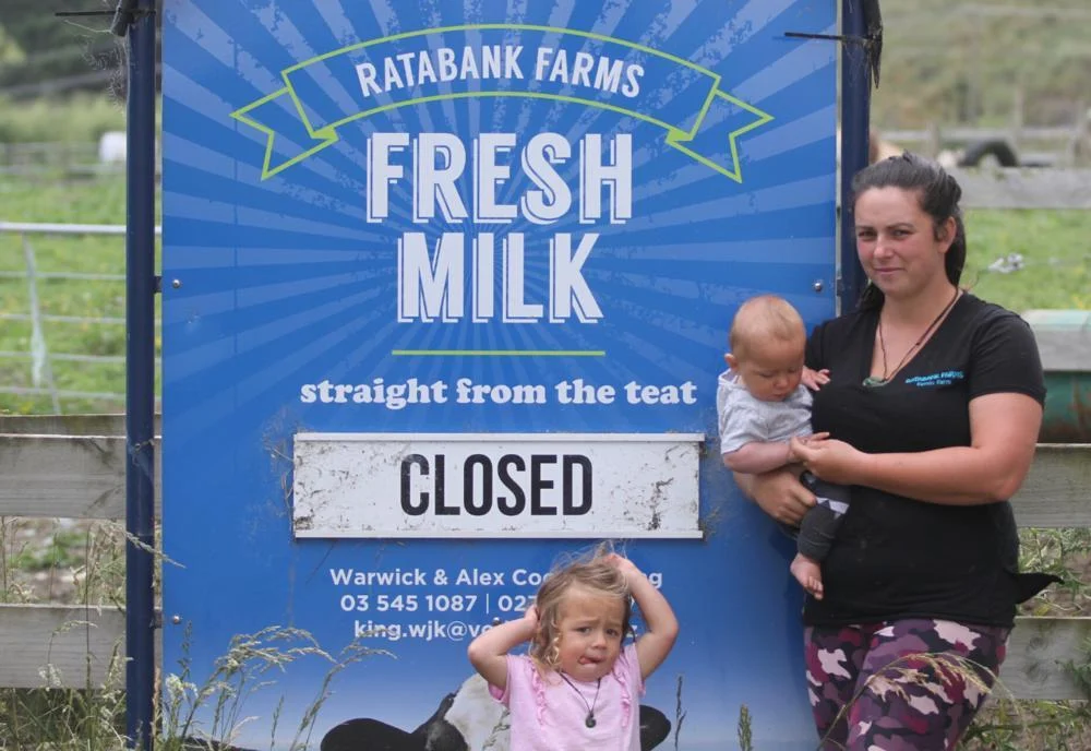 Nelson farm shutdown for raw milk supply