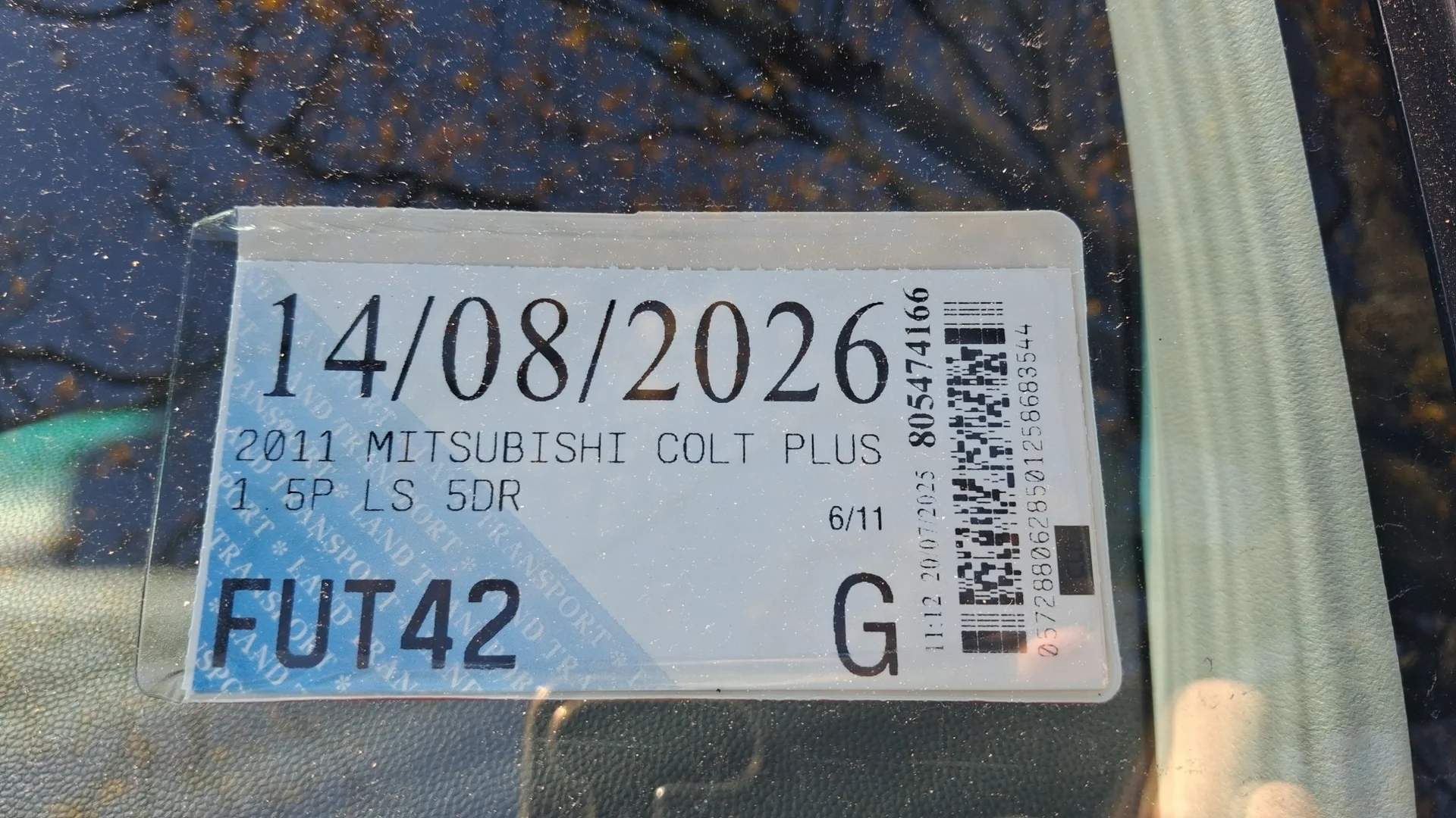 2011 Mitsubishi Colt Plus 1.5P LS 5dr - Thumbnail 2