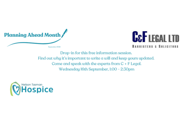 C + F Legal - Ask a Lawyer at Hospice - Free Drop In