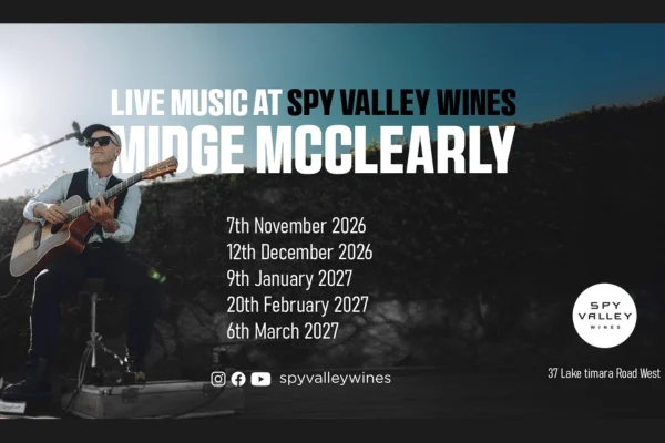 Midge McClearly Live Music at Spy Valley Wines