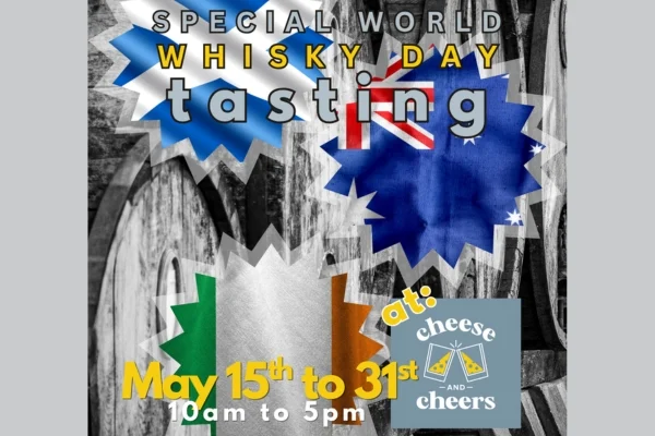 World Whisky Tasting at Cheese & Cheers