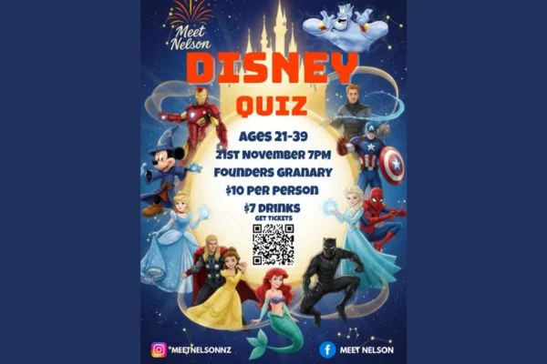 Meet Nelson Disney Quiz for ages 21 - 39