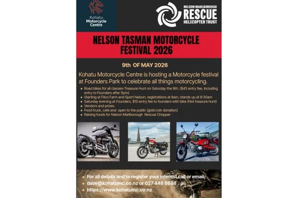 Nelson Tasman Motorcycle Festival 2026